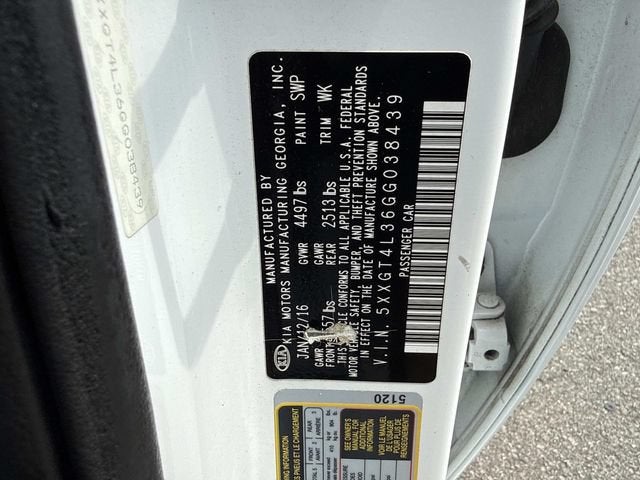 2016 Kia Optima LX