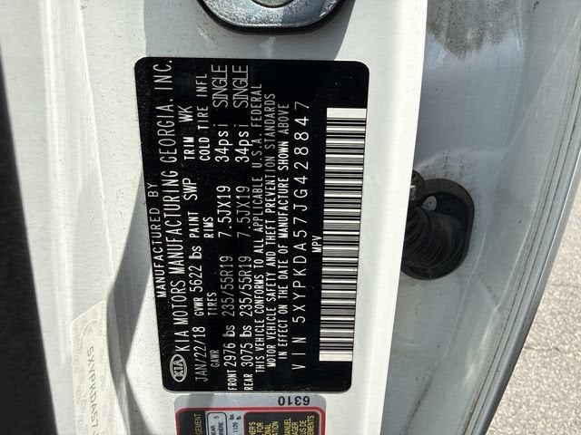 2018 Kia Sorento SX