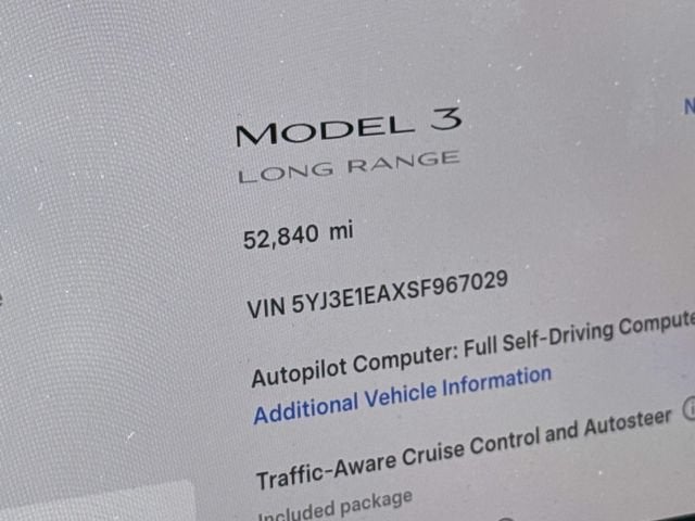 2025 Tesla Model 3 Long Range
