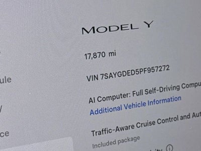 2023 Tesla Model Y Standard Range