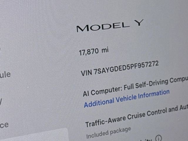 2023 Tesla Model Y Standard Range