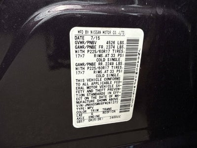 2015 Nissan Rogue Select S