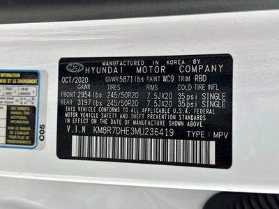 2021 Hyundai Palisade Calligraphy