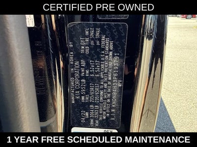 2023 Kia Carnival LX Seat Package