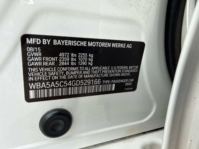 2016 BMW 5 Series 528i